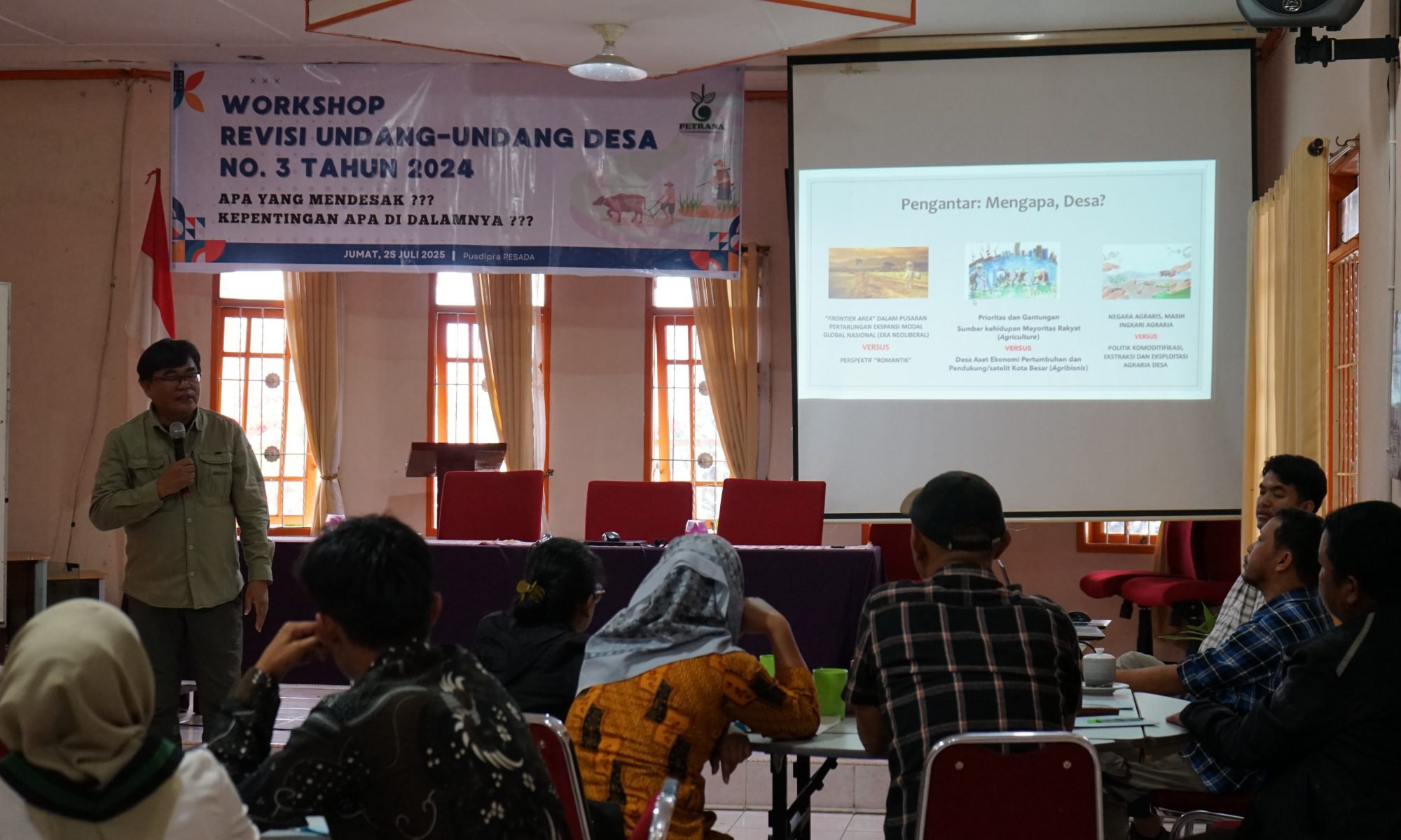 WORKSHOP UNDANG UNDANG DESA